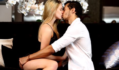 The little man with the big cock sweetly and gently fuck young friend